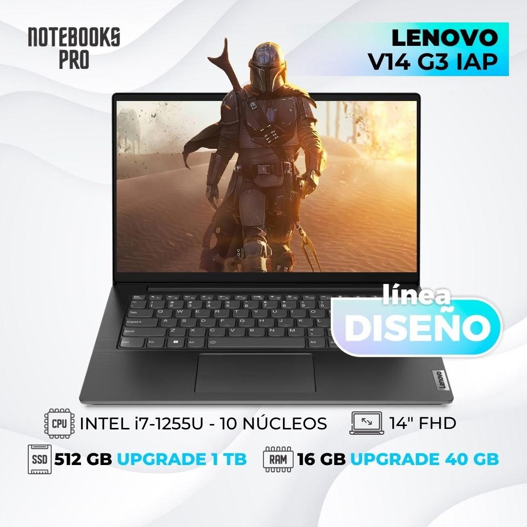 LENOVO V14 G3 IAP I7 1255U SSD 512 GB 16 GB RAM 14 FHD