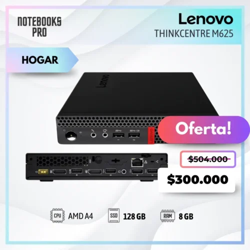 LENOVO THINKCENTRE M625 - AMD A4-9120E - SSD 128GB - 8 GB RAM