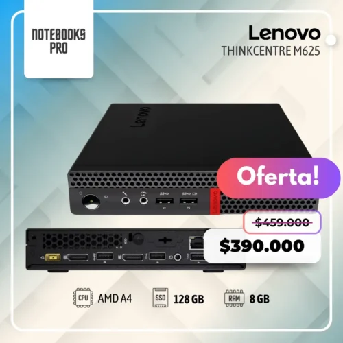 LENOVO THINKCENTRE M625 - AMD A4-9120E - SSD 128GB - 8 GB RAM