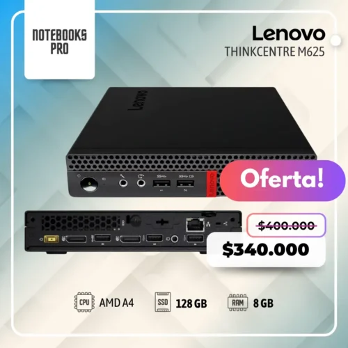 LENOVO THINKCENTRE M625 - AMD A4-9120E - SSD 128GB - 8 GB RAM