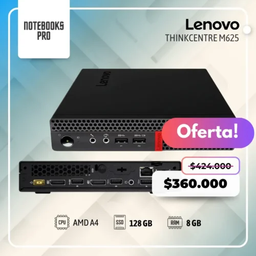 LENOVO THINKCENTRE M625 - AMD A4-9120E - SSD 128GB - 8 GB RAM