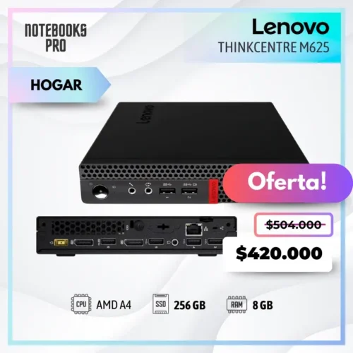 LENOVO THINKCENTRE M625 - AMD A4-9120E - SSD 256 GB - 8 GB RAM