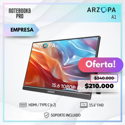 MONITOR ARZOPA A1 - 15.6" FHD