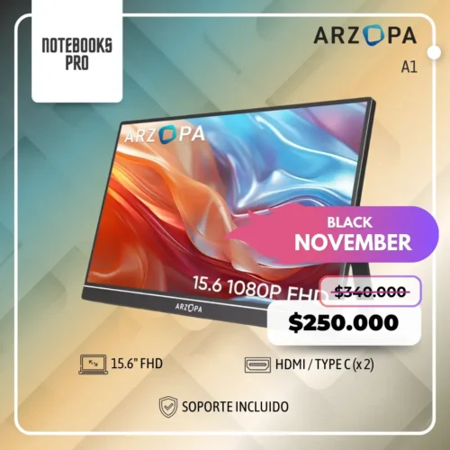 MONITOR ARZOPA A1 - 15.6" FHD