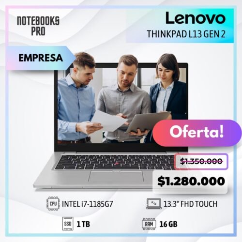LENOVO THINKPAD L13 GEN 2 - i7-1185G7 - SSD 1 TB - 16 RAM - 13.3" FHD Touch