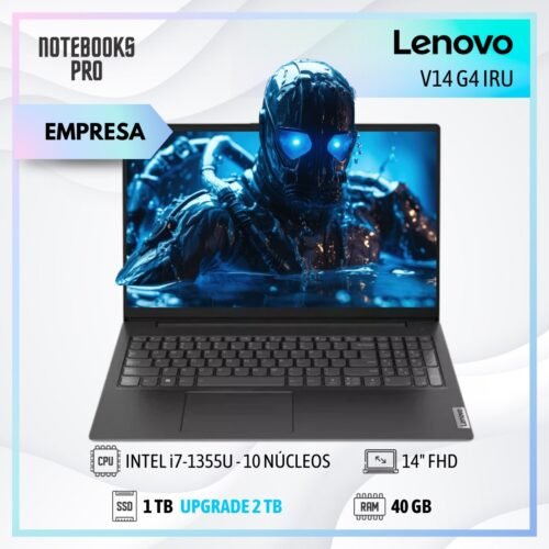 LENOVO V14 G4 IRU - i7-1355U - SSD 1 TB - 40 GB RAM - 14" FHD - 10 Núcleos