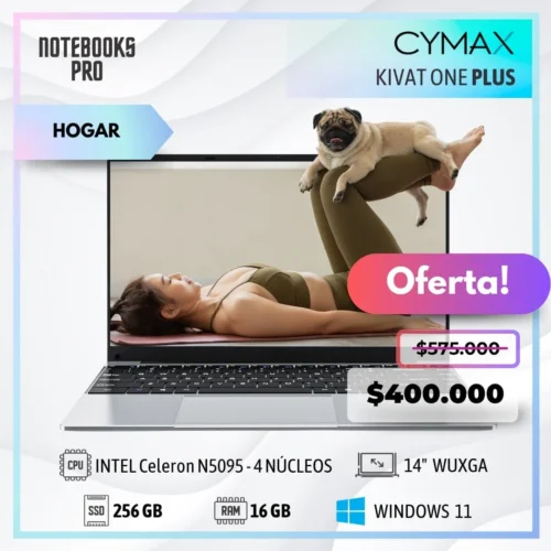 CYMAX KIVAT ONE PLUS - Intel Celeron N5095 - 256 GB SSD - 16 GB RAM - 14" WUXGA