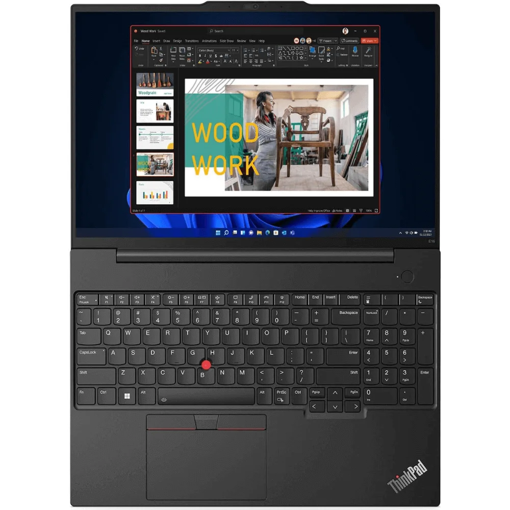 LENOVO THINKPAD E16 GEN 3 - INTEL CORE 7 240H - SSD 512 GB - 16 GB RAM DDR5 - 16" FHD IPS - Teclado Retroiluminado - Lector de Huella - 10 núcleos - Imagen 4
