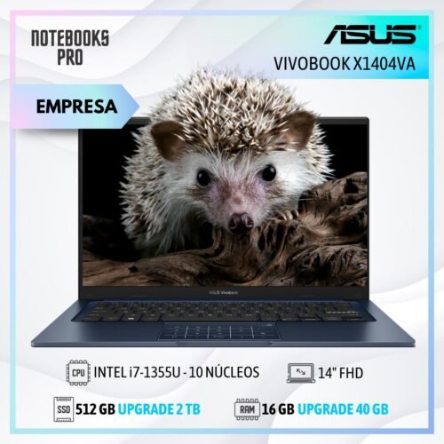 ASUS VIVOBOOK X1404VA - i7-1355U - SSD 512 GB - 16 GB RAM - 14" FHD - 10 Núcleos