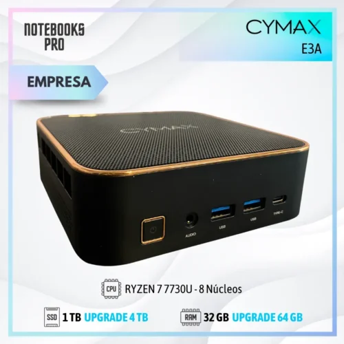 MINI PC CYMAX E3A - RYZEN 7 7730U - SSD 1 TB - 32 GB RAM - 8 Núcleos
