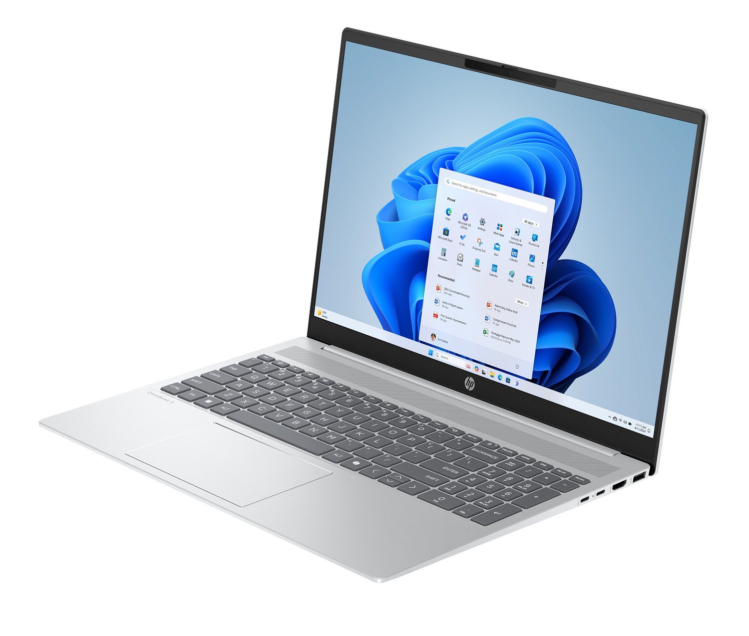 HP OmniBook 5 16-AG1075CL - Ryzen AI 7 350 - SSD 1 TB - 32 GB RAM DDR5 - 16.0” 2K IPS LED Touch - Teclado retroiluminado - 8 Núcleos - Imagen 3