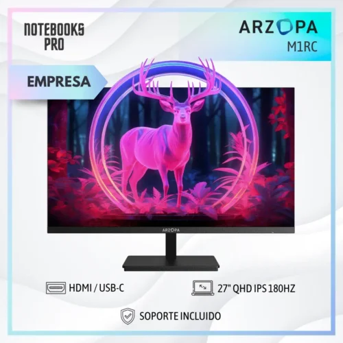 MONITOR ARZOPA M1RC - 27" QHD IPS 180HZ