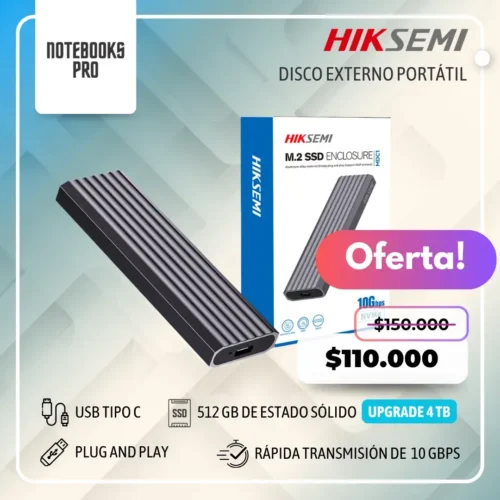 HIKSEMI DISCO SSD EXTERNO PORTATIL