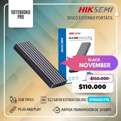 HIKSEMI DISCO SSD EXTERNO PORTATIL