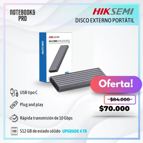 HIKSEMI DISCO SSD EXTERNO PORTATIL