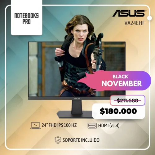 MONITOR ASUS GAMING VA24EHF- 24” FHD IPS 100 HZ