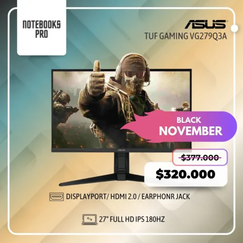 MONITOR ASUS TUF GAMING  VG279Q3A- 27" FULL HD IPS 180HZ