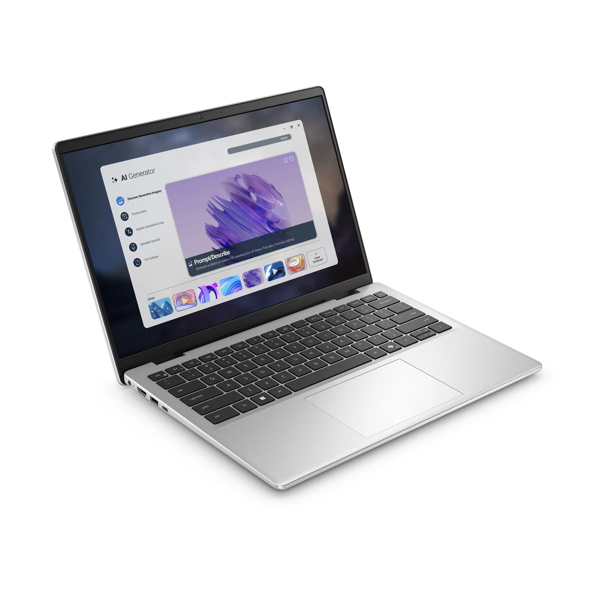 DELL 14 DC14255 - AMD RYZEN AI 5 330 - 512 GB SSD - 16 GB RAM - 14" FHD - 4 Núcleos - Imagen 2