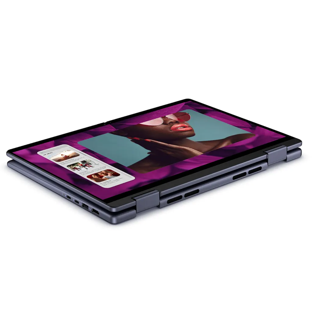 DELL INSPIRON 14 7445 2-IN-1 - RYZEN 7 8840HS - SSD 1 TB - 16 GB RAM DDR5 - 14" FHD Touch 360° - Teclado retroiluminado - Lector de huella -8 núcleos - Imagen 6